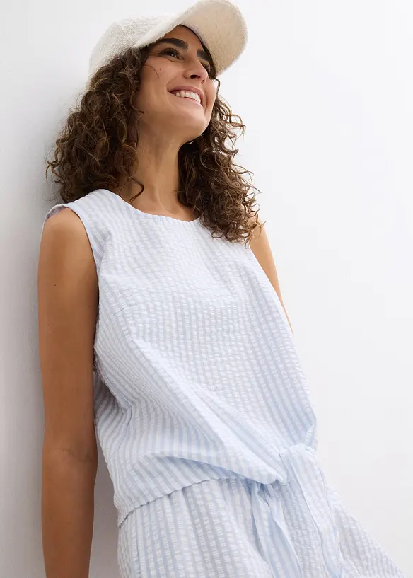 Top blouse 100% coton, bonprix