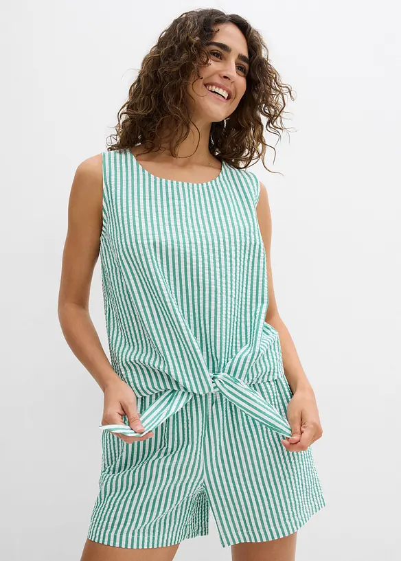 Top blouse 100% coton, bonprix