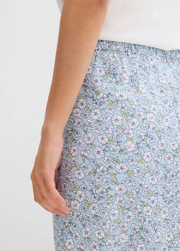 Mini-jupe en viscose fluide, bonprix