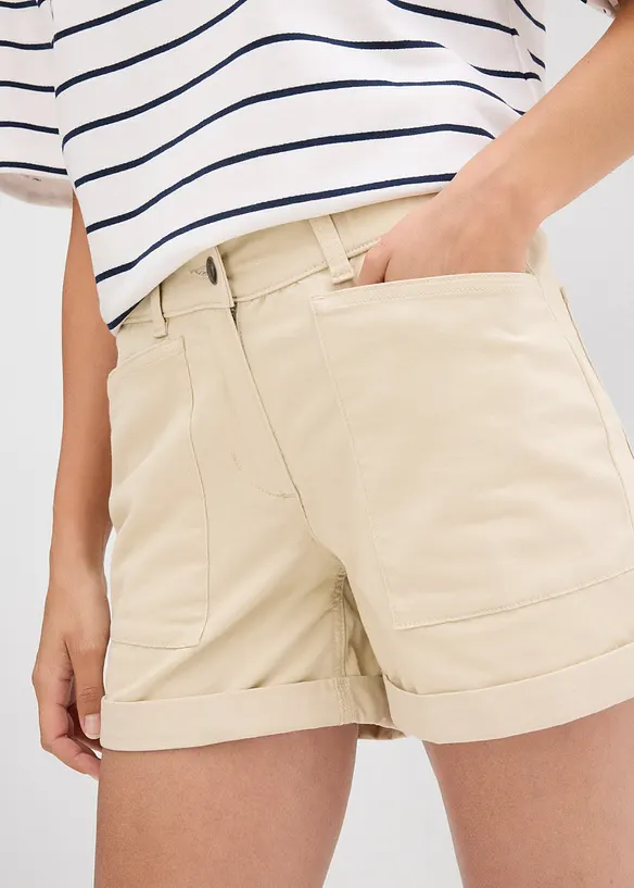 Short en twill, bonprix