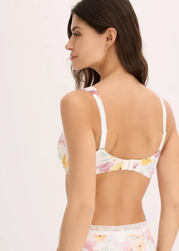 Lot de 2 soutiens-gorge coton à coques et armatures, bonprix