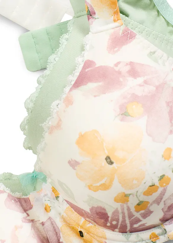 Lot de 2 soutiens-gorge coton à coques et armatures, bonprix