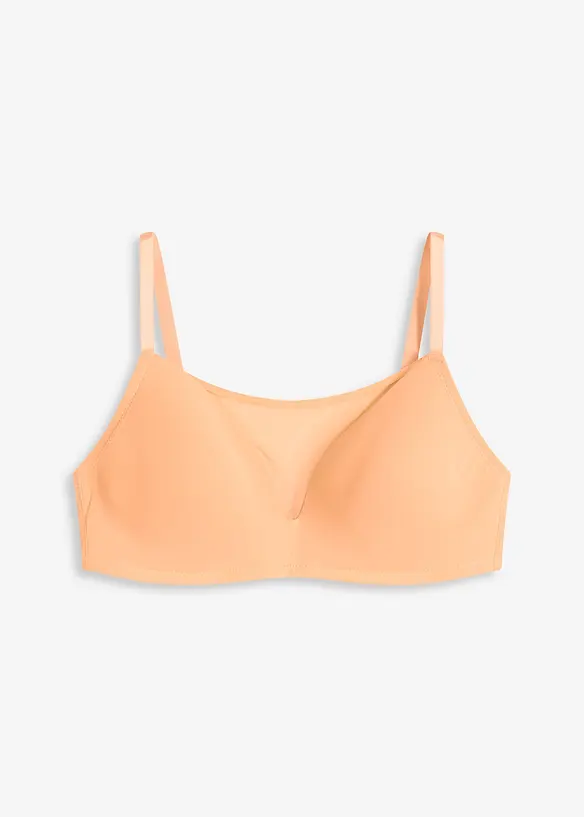 Soutien-gorge à coques et mesh, sans armatures, bonprix