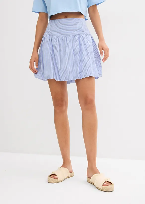 Mini-jupe 100% coton, bonprix