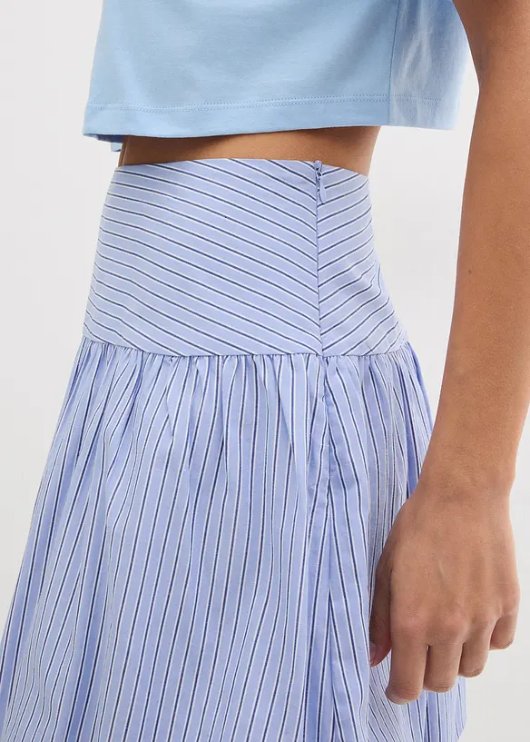 Mini-jupe 100% coton, bonprix