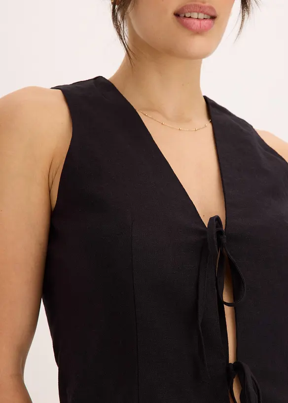 Gilet sans manches à nouettes, bonprix