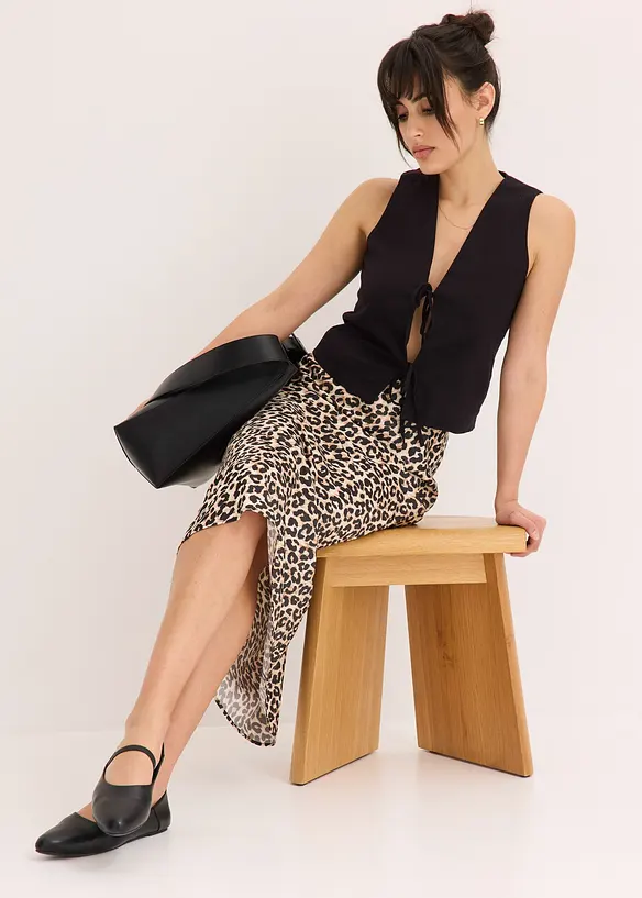 Gilet sans manches à nouettes, bonprix