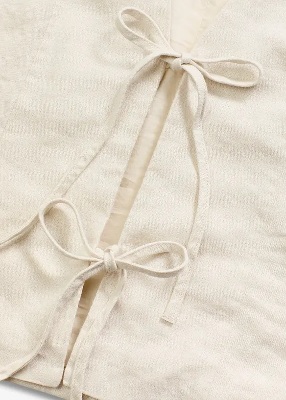 Gilet sans manches à nouettes, bonprix