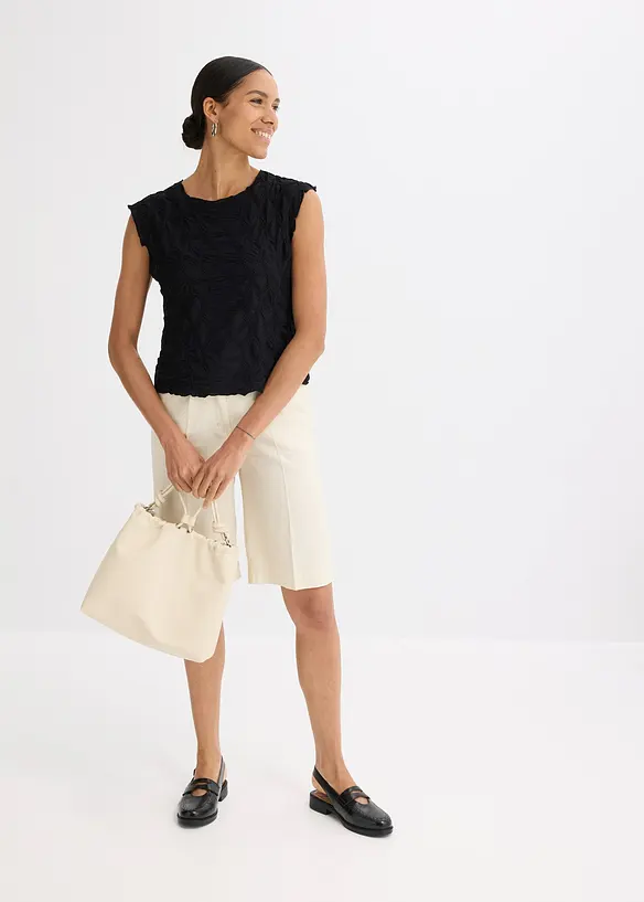 Bermuda à pinces, bonprix