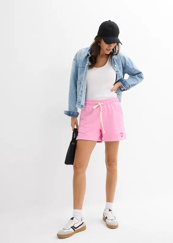 Short en molleton 100% coton, bonprix