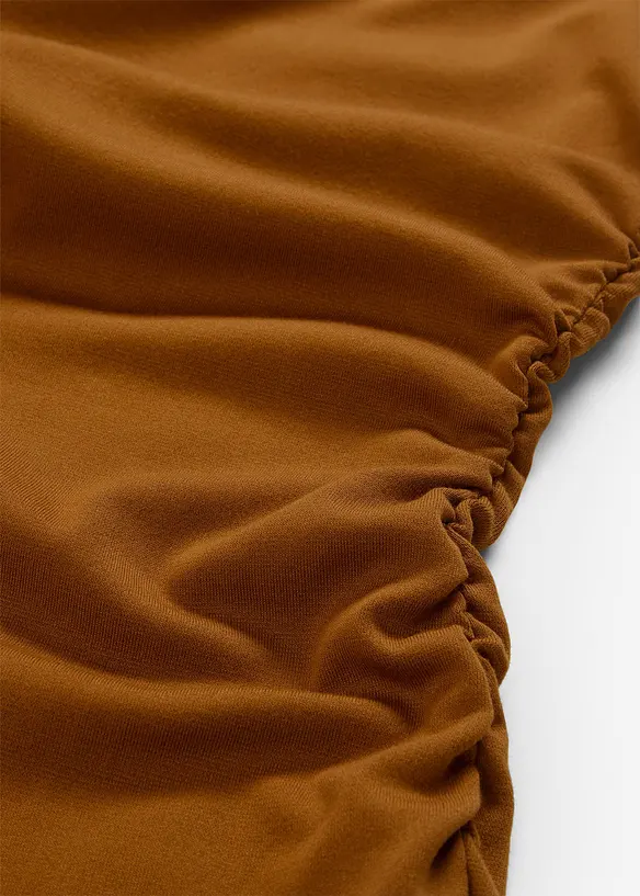 Robe froncée en jersey, bonprix