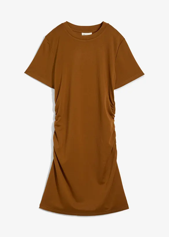 Robe froncée en jersey, bonprix