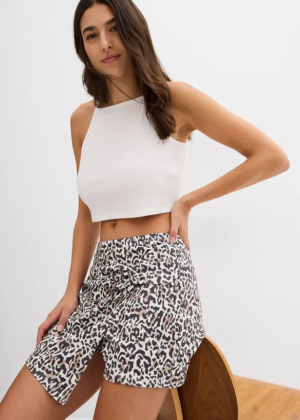 Jupe-short en interlock, bonprix