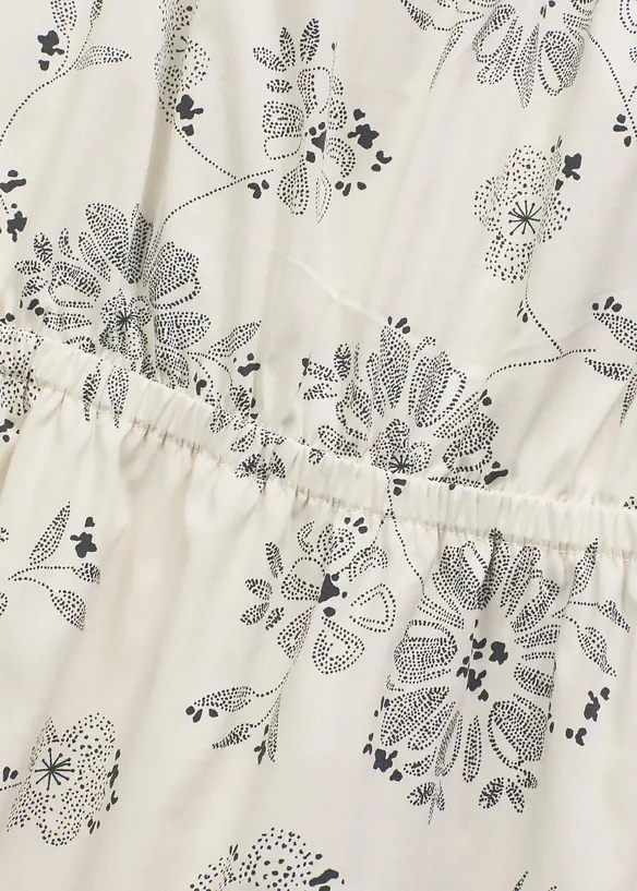 Robe midi à manches bouffantes, bonprix