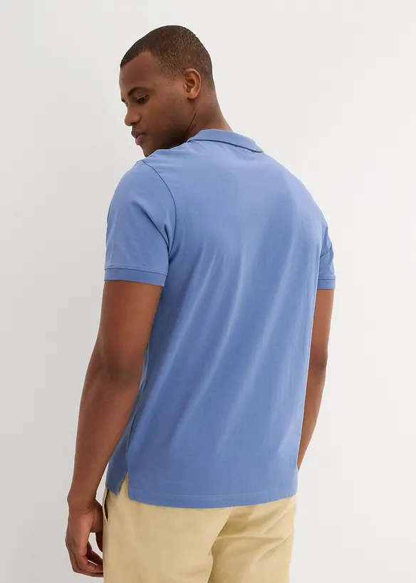 Lot de 2 polos en jersey 100% coton, bonprix