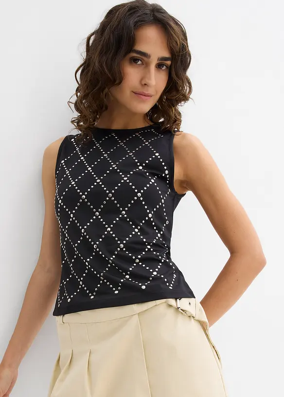 D&eacute;bardeur &agrave; rivets, bonprix