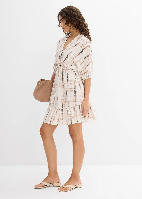 Robe courte en viscose fluide, bonprix