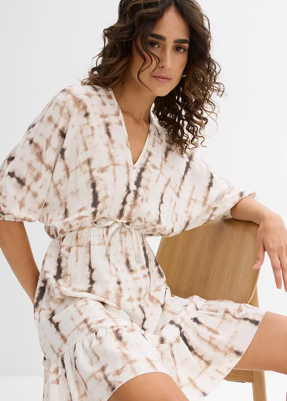 Robe courte en viscose fluide, bonprix