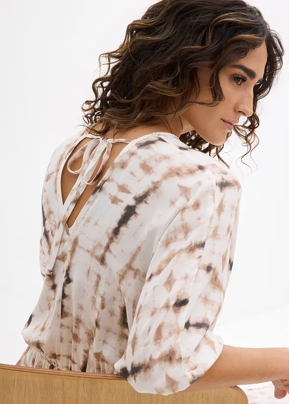 Robe courte en viscose fluide, bonprix