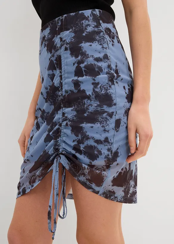 Mini-jupe en mesh, bonprix