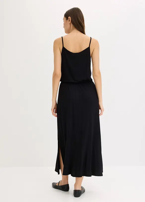 Robe en jersey avec dentelle, bonprix