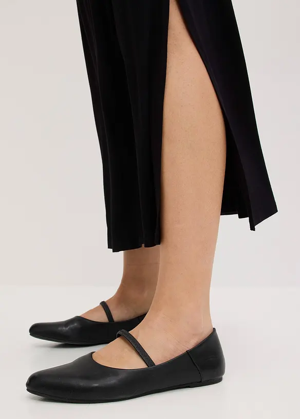 Robe en jersey avec dentelle, bonprix