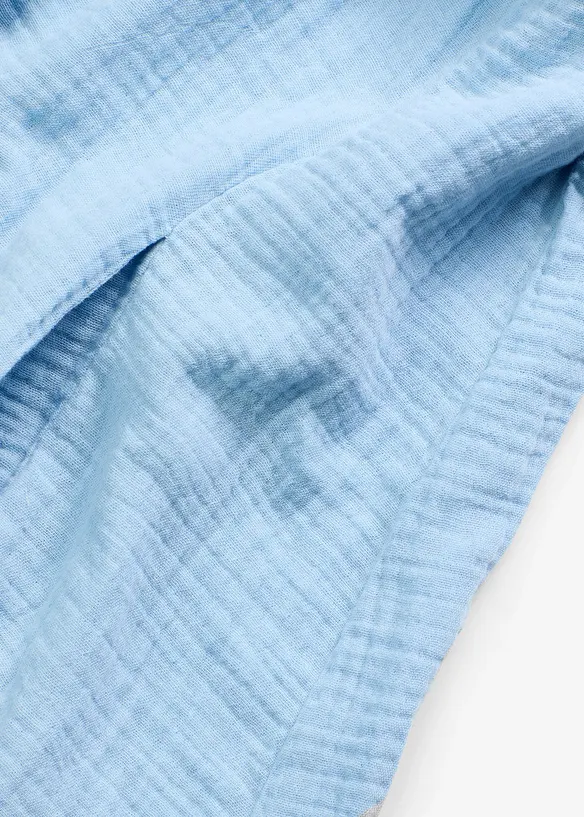 Robe courte en gaze de coton, bonprix