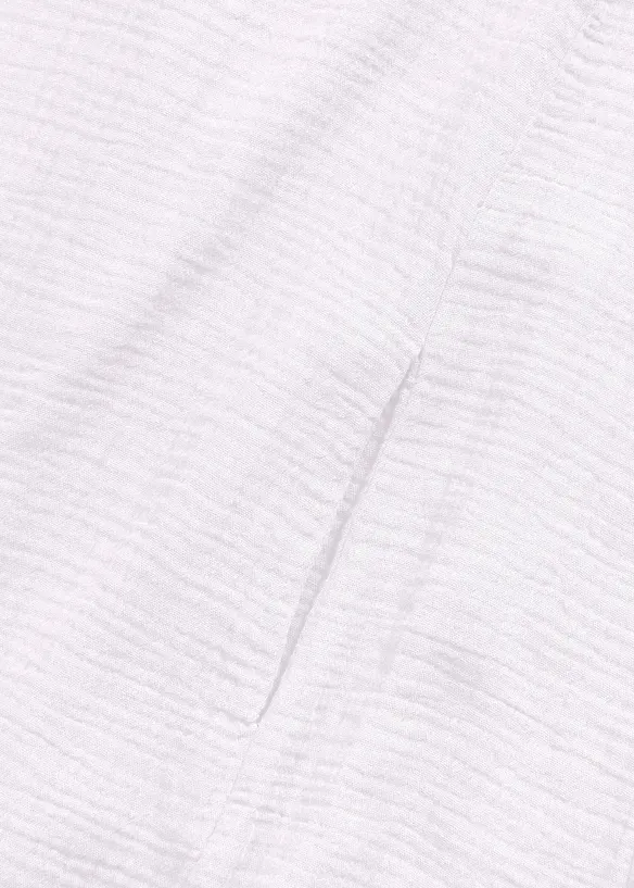 Robe courte en gaze de coton, bonprix