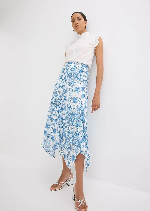 Jupe longue à pointes, bonprix