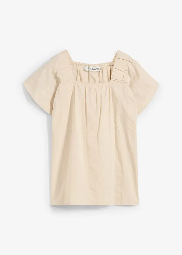 Tunique-blouse en seersucker coton, bonprix