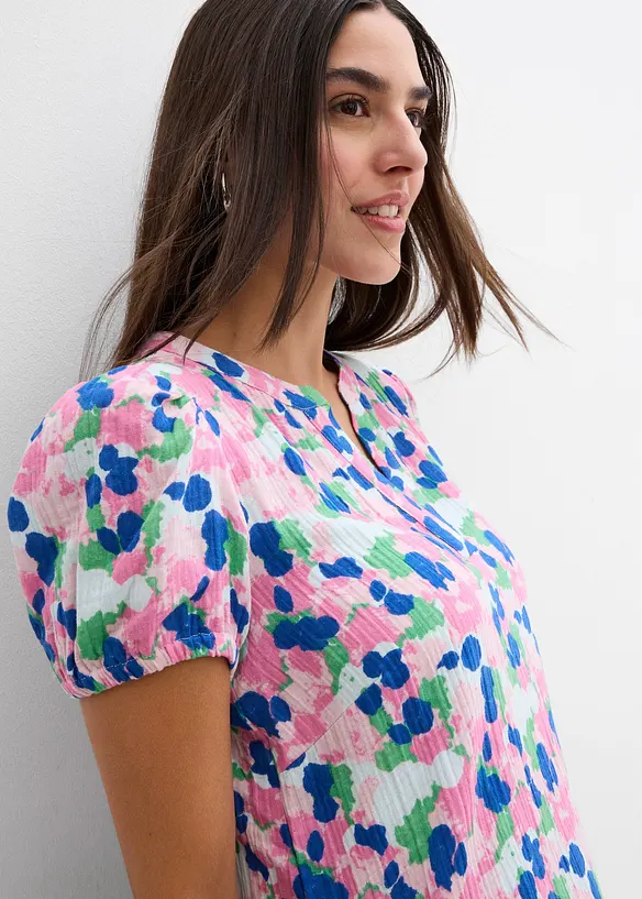 Robe en gaze de coton douce, bonprix