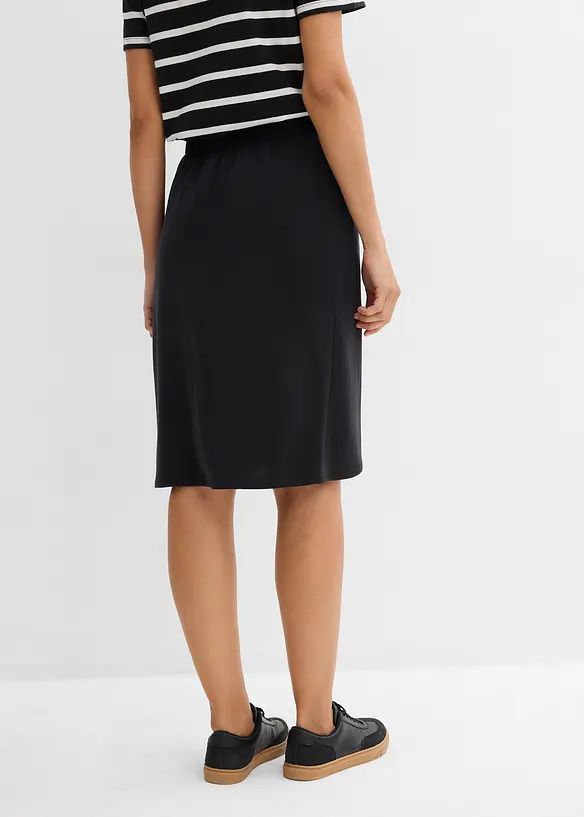 Jupe fluide en jersey viscose, bonprix