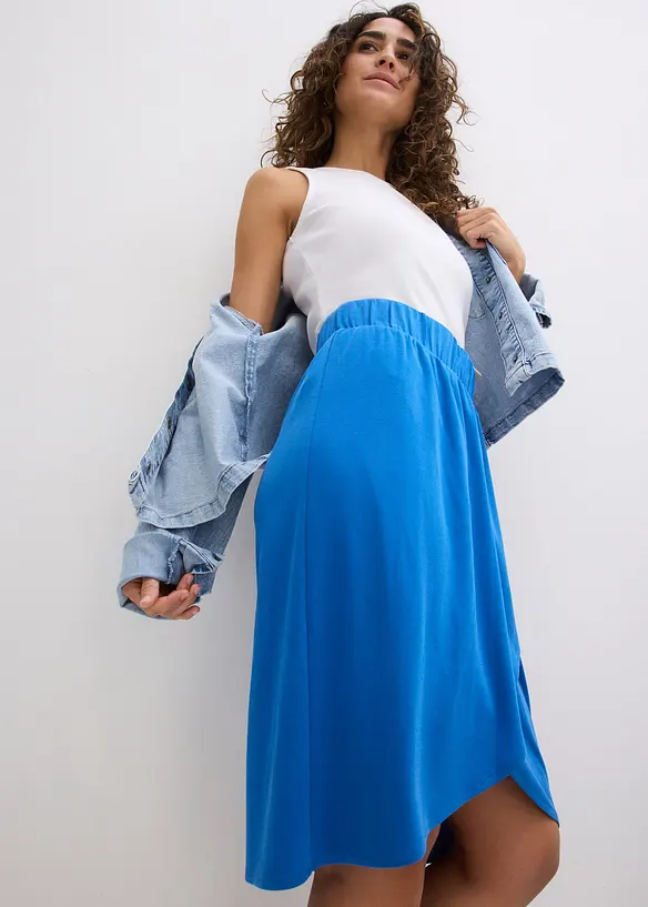 Jupe fluide en jersey viscose, bonprix