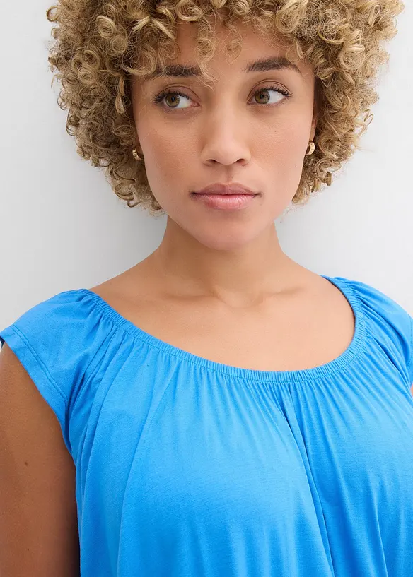 T-shirt doux en viscose extensible, bonprix