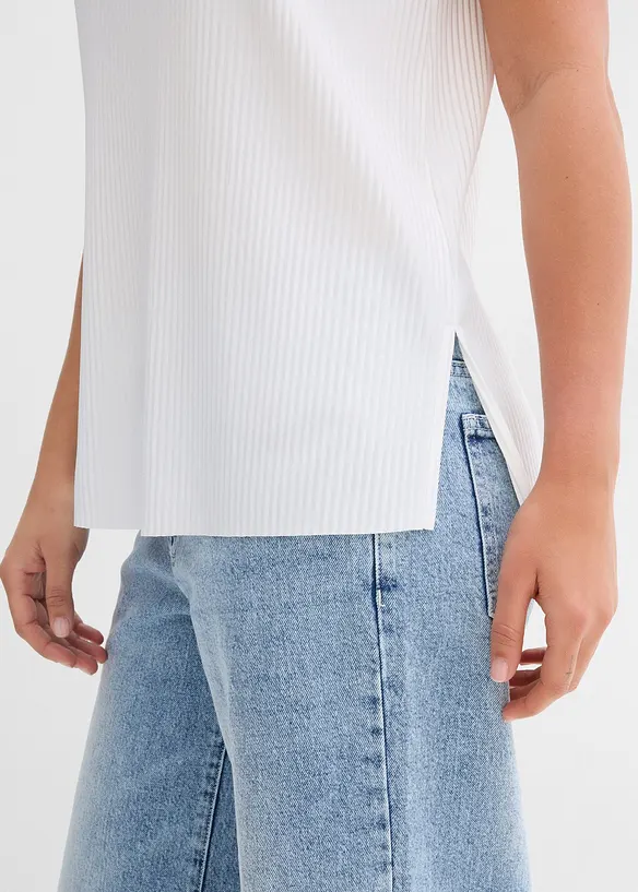 Top en polyester recyclé, bonprix