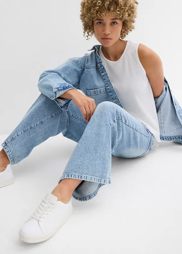 Top en polyester recyclé, bonprix