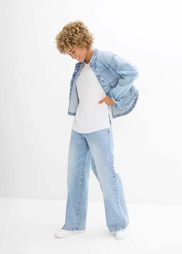 Top en polyester recyclé, bonprix