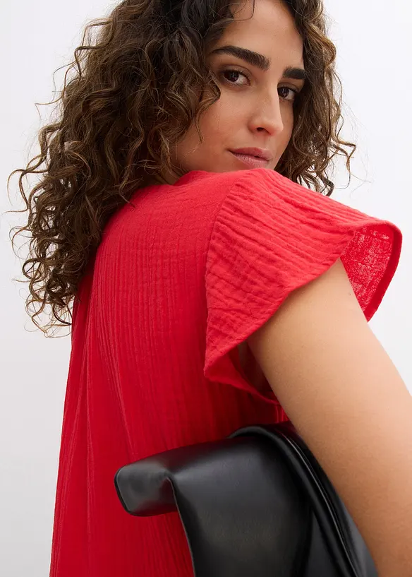 Robe en gaze de coton, bonprix