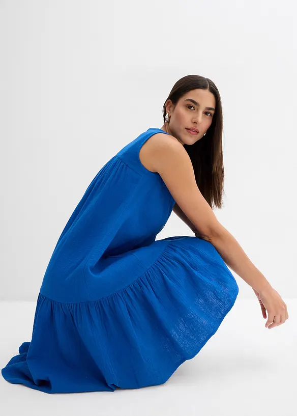 Robe légère en gaze de coton, bonprix