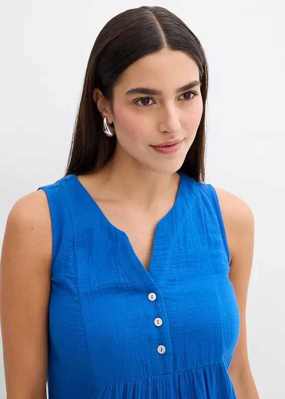 Robe légère en gaze de coton, bonprix