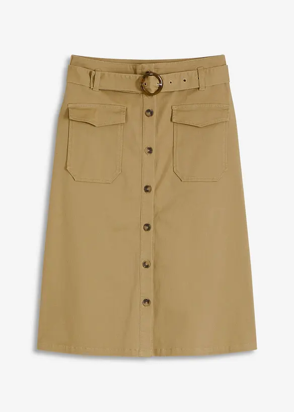 Jupe en twill, bonprix