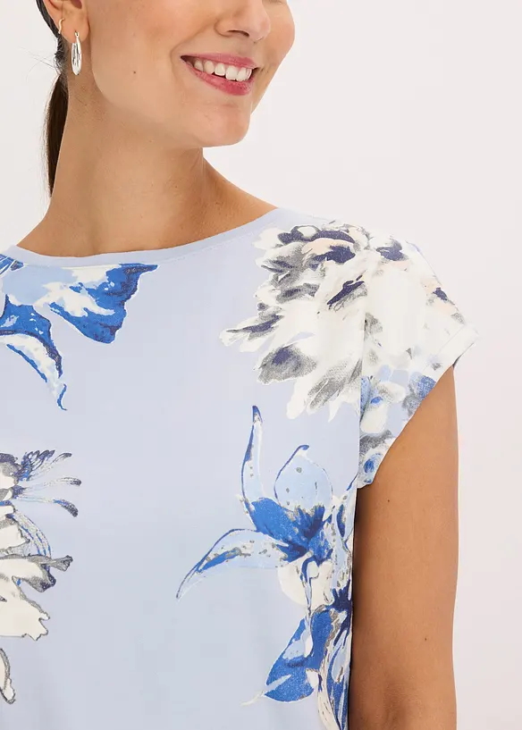 T-shirt à épaules descendues, bonprix