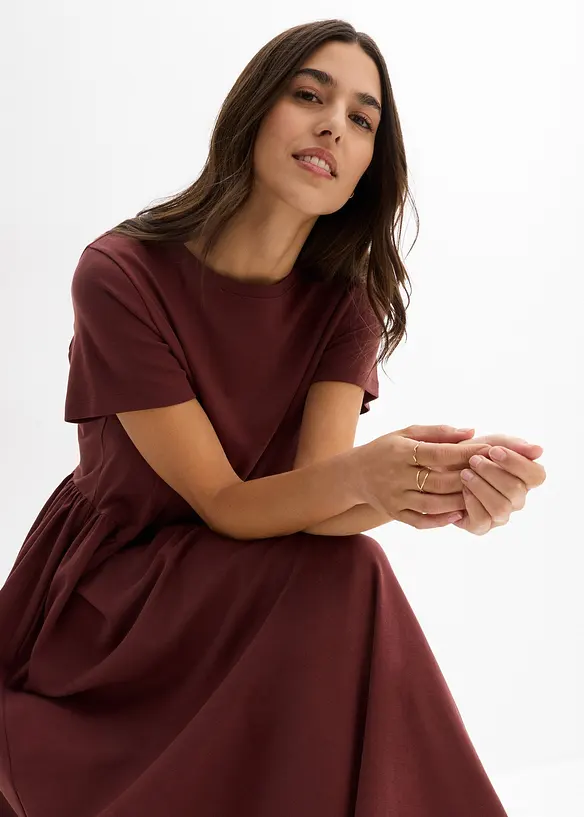 Robe en jersey 100% coton, bonprix