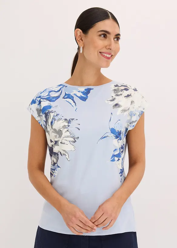 T-shirt à épaules descendues, bonprix