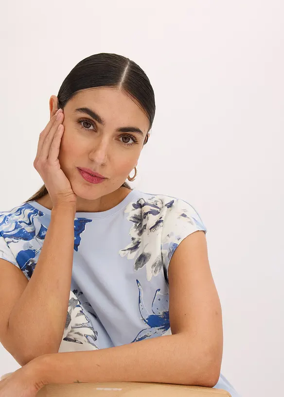 T-shirt à épaules descendues, bonprix