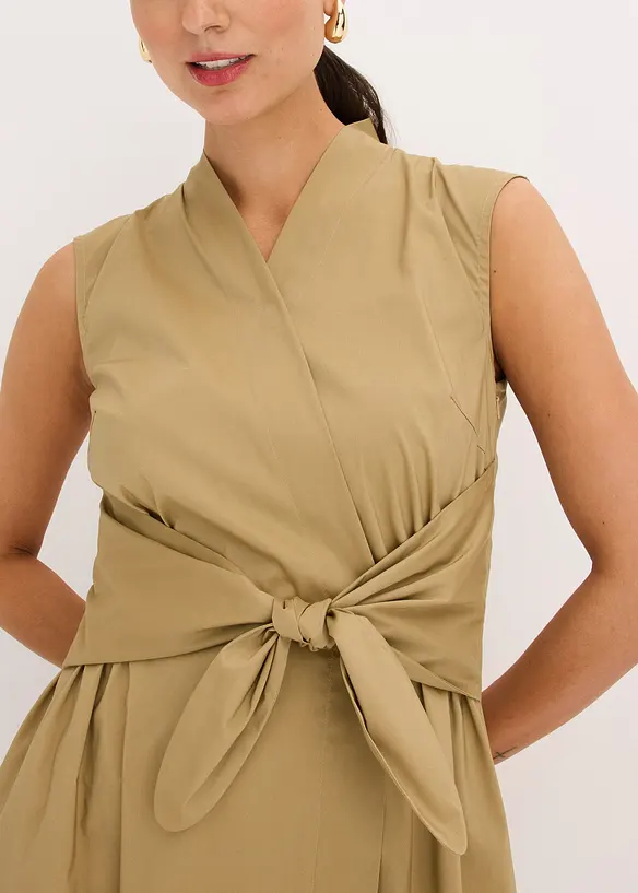 Robe à détail noué, bonprix