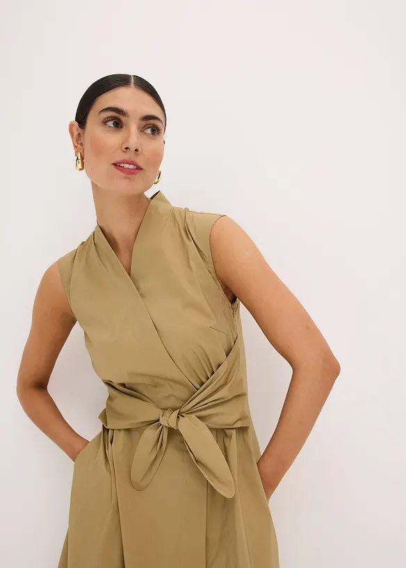 Robe à détail noué, bonprix