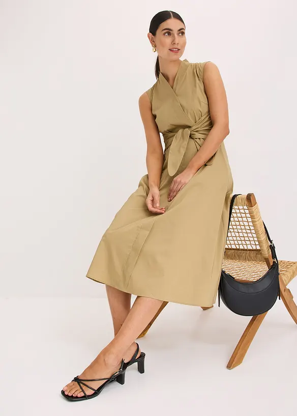 Robe à détail noué, bonprix