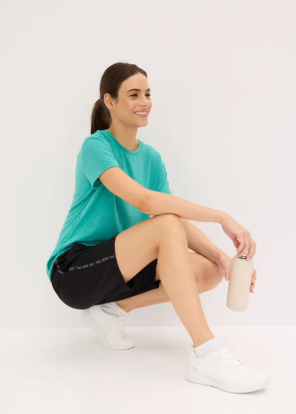 Short technique de sport à séchage rapide, bonprix