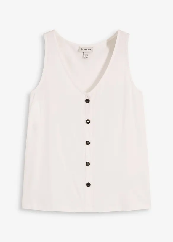 Top boutonné, bonprix